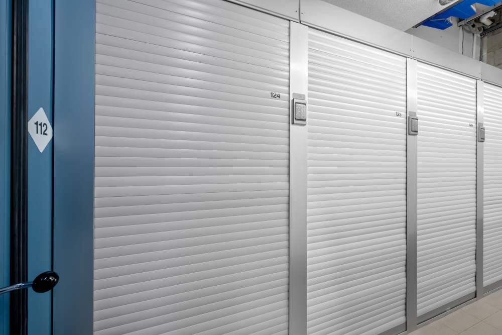 Small Aisle Vault at Hollywood Vaults in Los Angeles, California