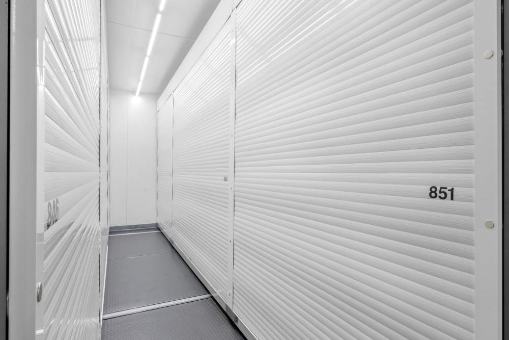 Medium Aisle Vault at Hollywood Vaults in Los Angeles, California