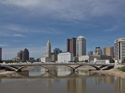 View of Columbus, Ohio near Easton Commons