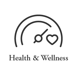 Health and wellness icon at Regency Palms Long Beach in Long Beach, California