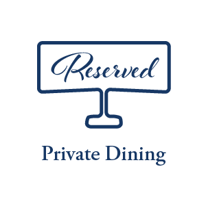 Private dining icon for The Country House in Westchester in Yorktown Heights, New York