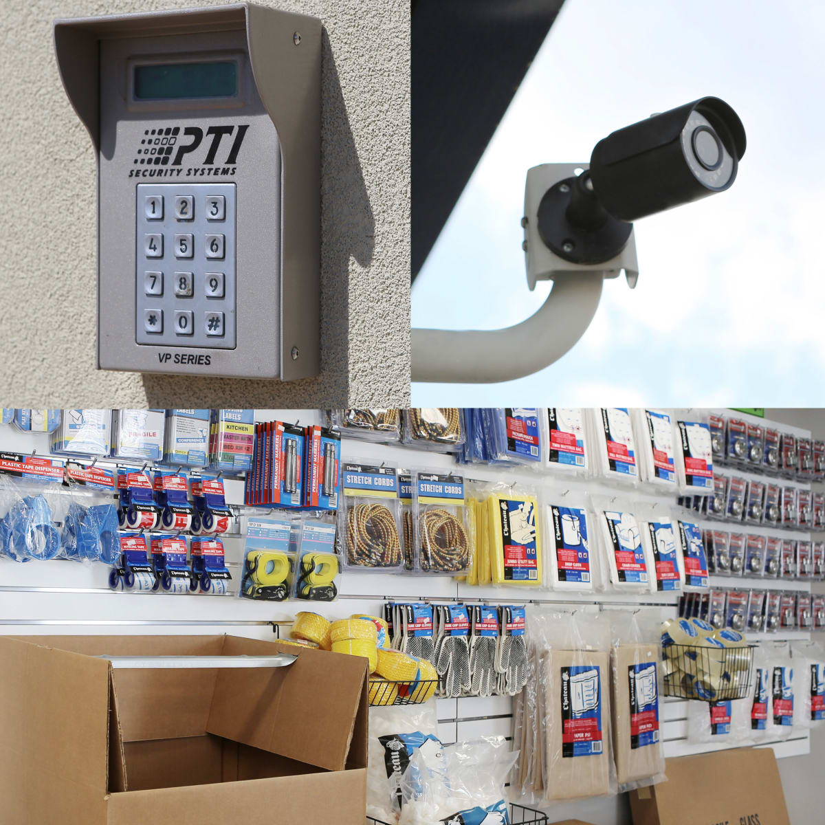 We provide 24 hour security monitoring and sell various moving and packing supplies at Midgard Self Storage in Melbourne, Florida