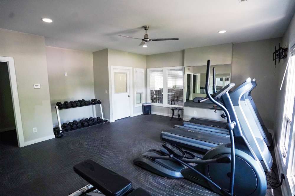 fitness center for residents