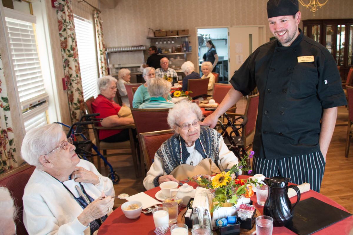 Dustin Rouse, Culinary Director at The Keystones of Cedar Rapids in Cedar Rapids, Iowa