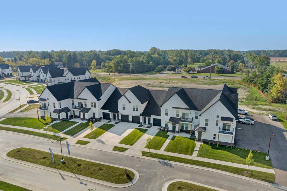 aerial view of Legends Grove in Ann Arbor,Michigan