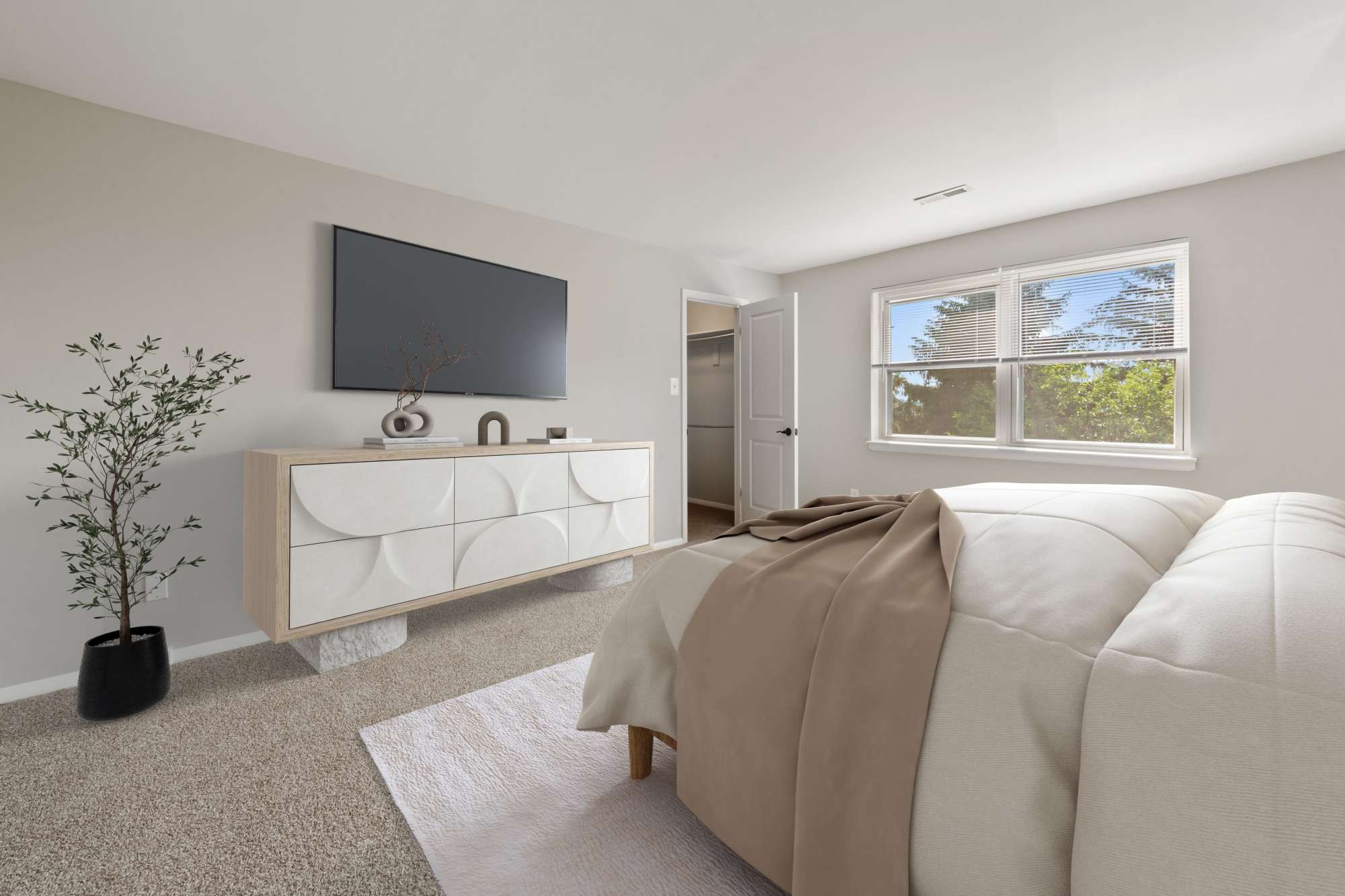 Bedroom at Greenspring in York, Pennsylvania