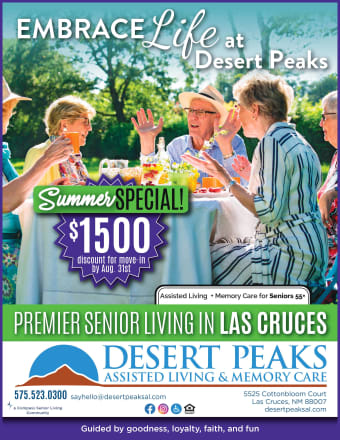 Senior living specials flyer 