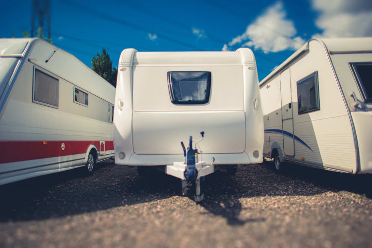 RV storage at East Sac Self Storage in Sacramento, California