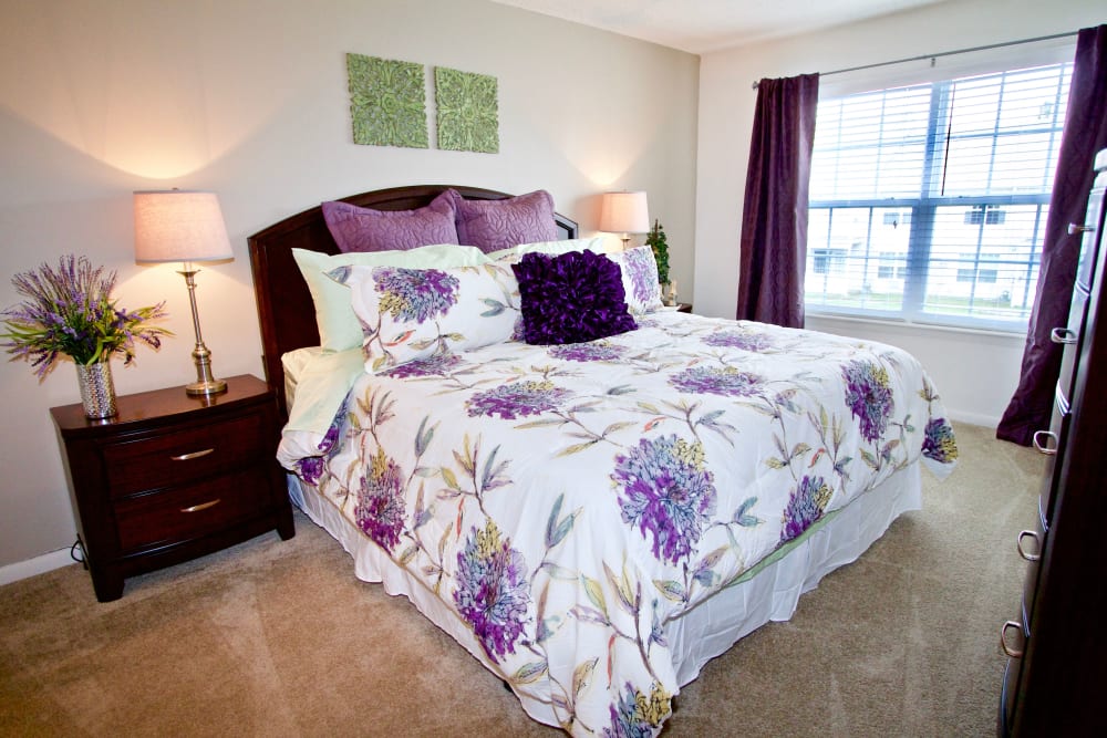 Extra large bedroom at Shoreline Apartments in Virginia Beach Virginia