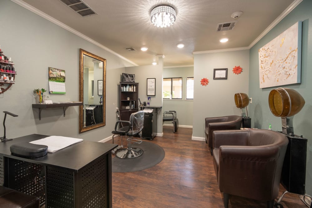 Salon at Lodi Commons Senior Living in Lodi, California