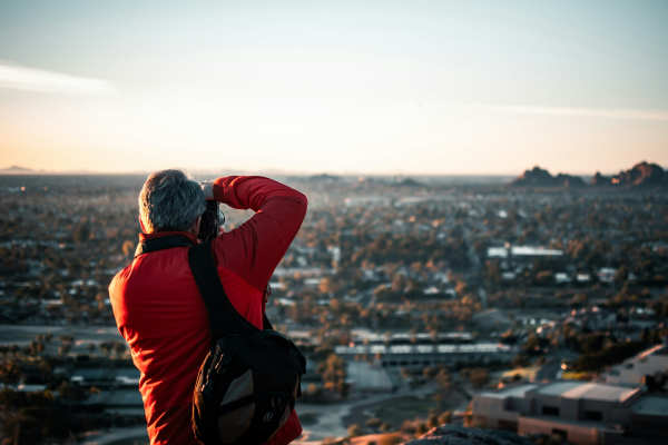 Residents doing photography near Cyprus in Phoenix, Arizona
