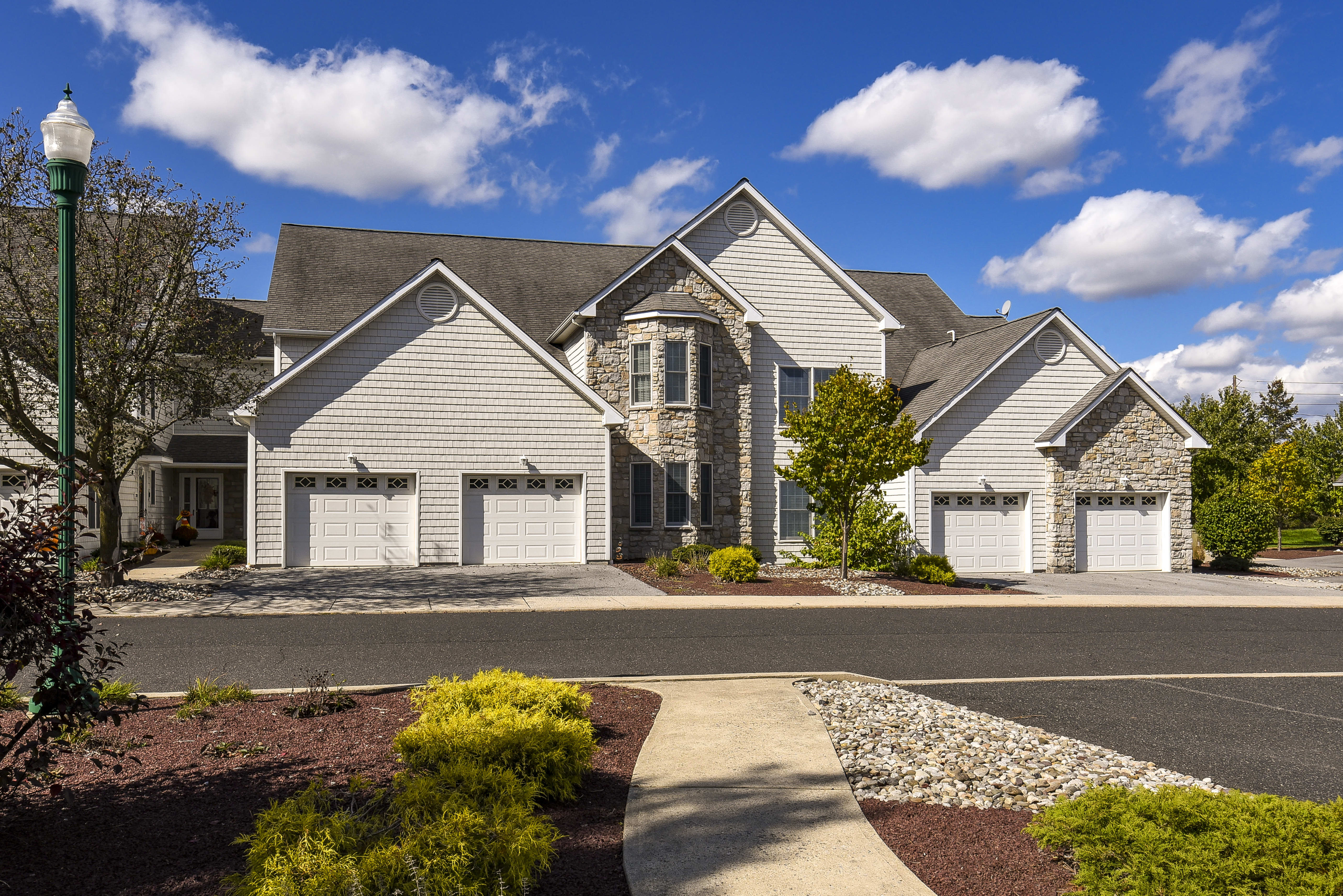 Property Front at Springhouse Townhomes in Allentown, Pennsylvania