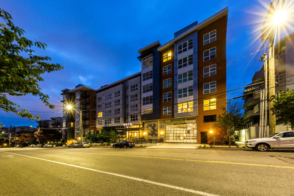 Exterior of Marq West Seattle in Seattle, Washington
