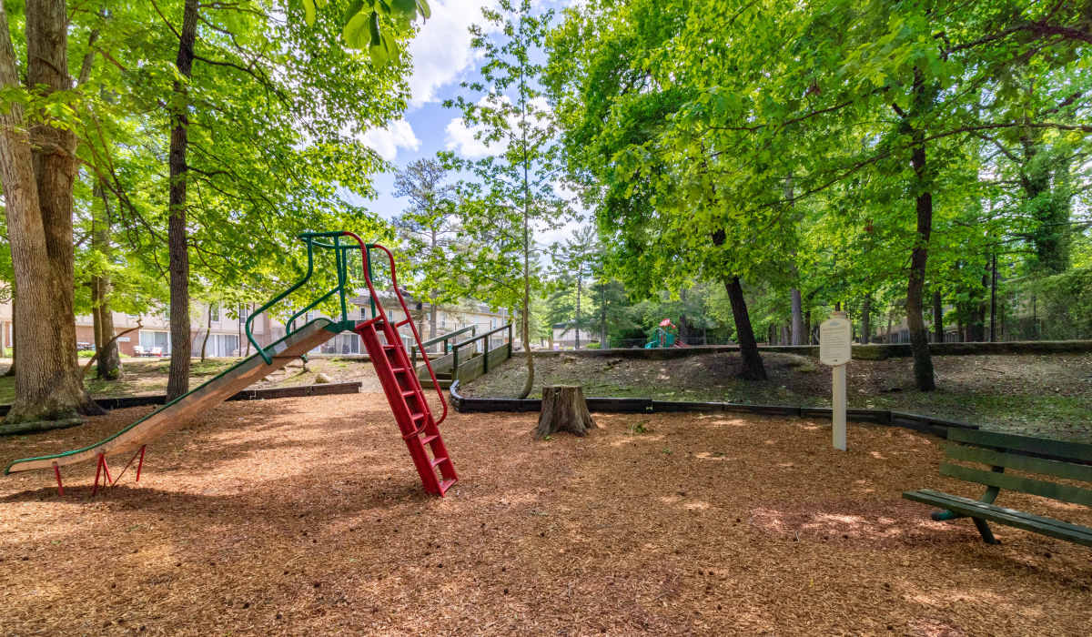 playground at Cloverleaf Lake Townhouse Apartments in North Chesterfield, Virginia