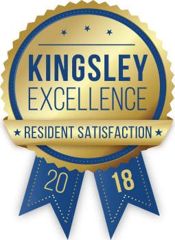 Atlantic at Twin Hickory in Glen Allen, Virginia received a Kingsley Excellence Residents Satisfaction 2018 award