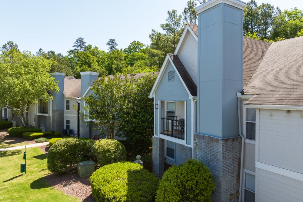 Exterior of an apartment building at Renaissance at Galleria in Hoover, Alabama