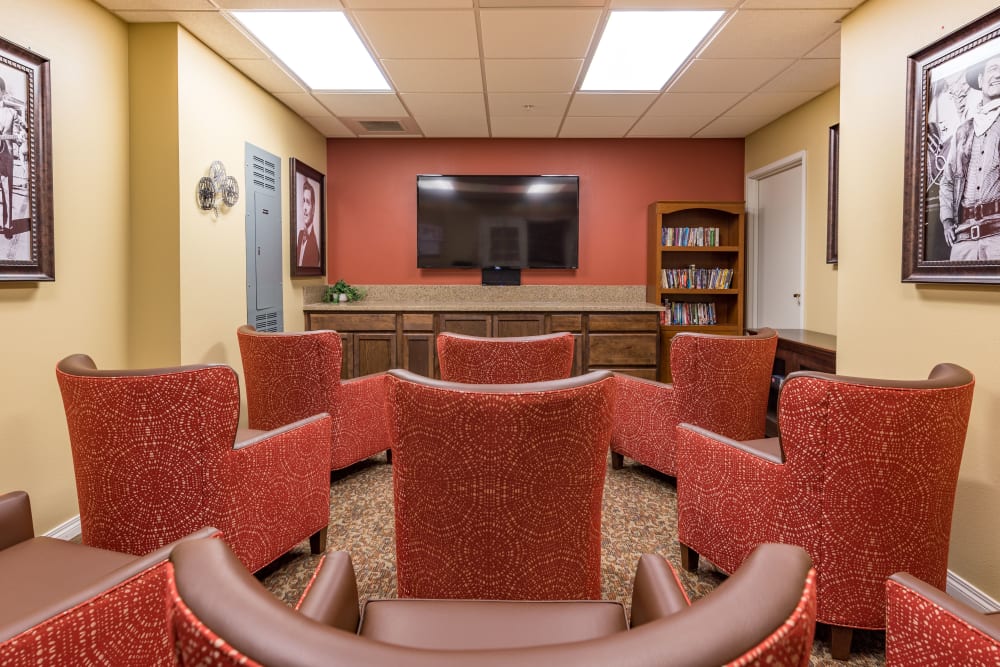 Theater at Pacifica Senior Living Ellensburg in Ellensburg, Washington