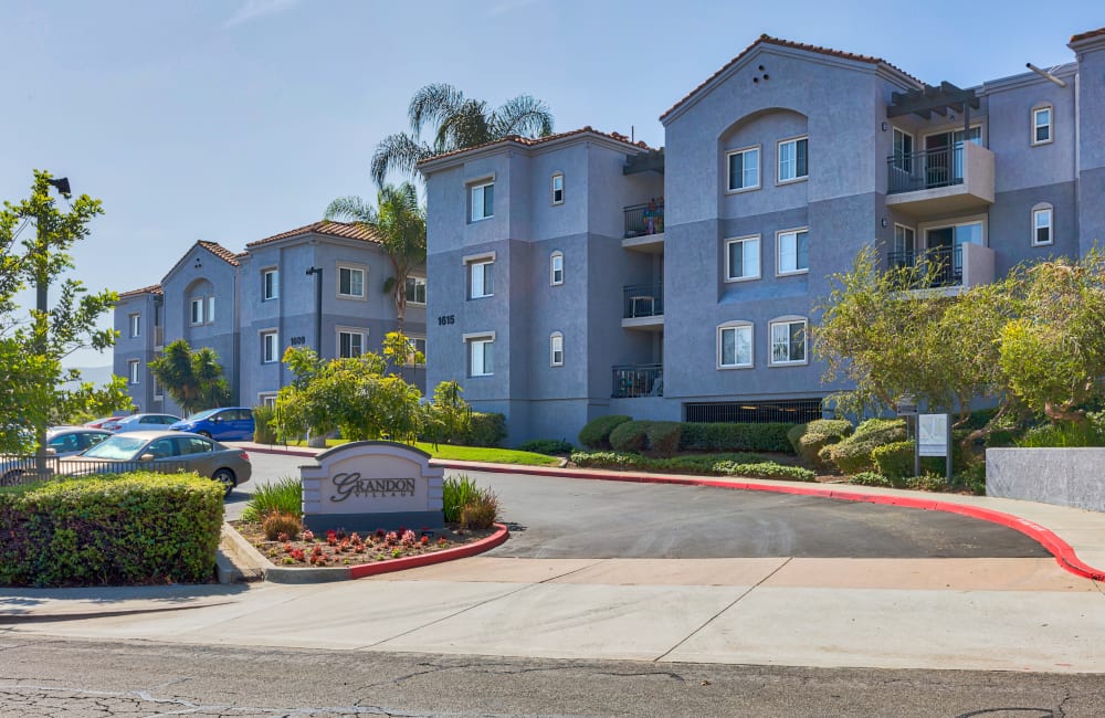 Apartments at Grandon Village in San Marcos, California