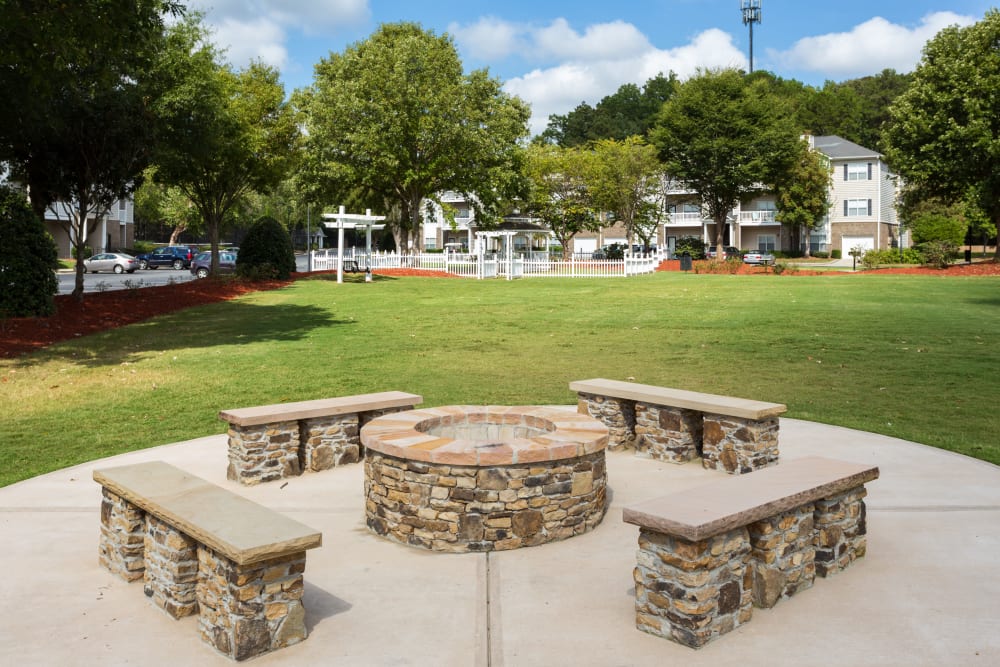 Outdoor firepit City Harbor in Melbourne, Florida