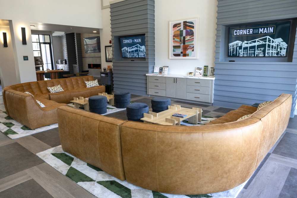 Our clubhouse at Corner on Main in Jacksonville, Florida