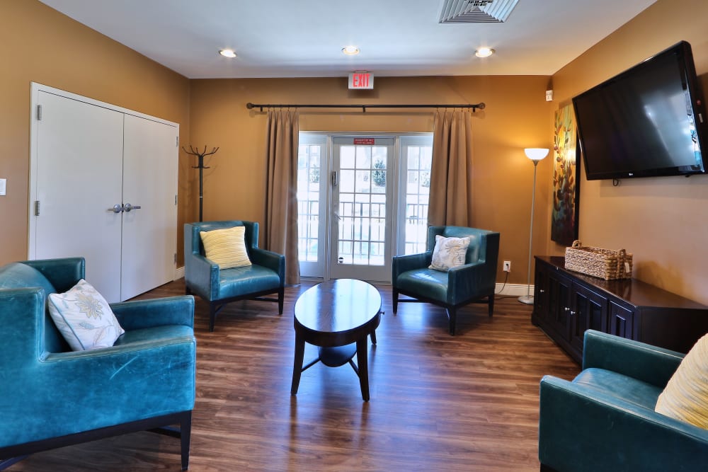 Clubhouse at Charleston Place Apartment Homes in Ellicott City, Maryland