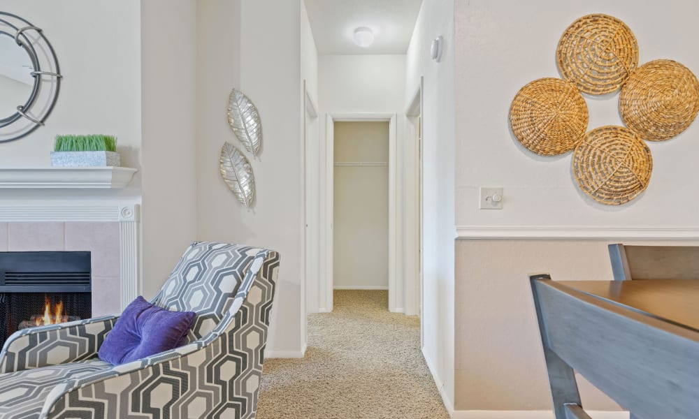 Two bedroom apartment at The Courtyards in Tulsa, Oklahoma
