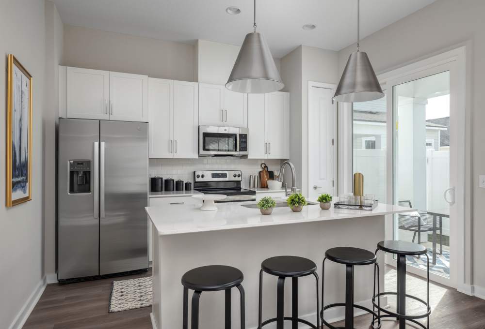 Kitchen at Cottage Street at eTown in Jacksonville, Florida