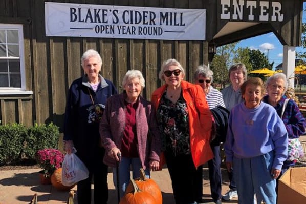 Resident Outing to Blake's Cider Mill at All Seasons Rochester Hills in Rochester Hills, Michigan
