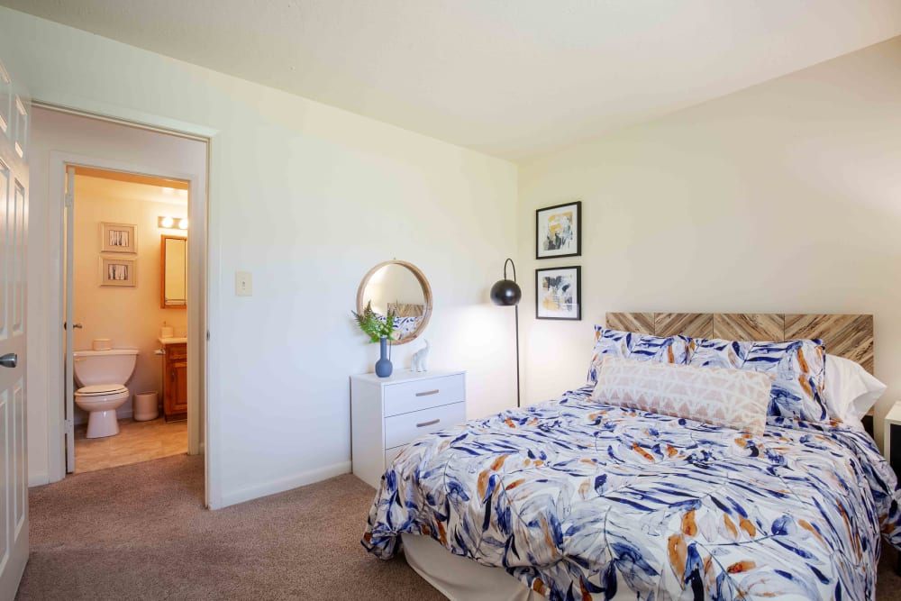 Bedroom at Morningside Apartments & Townhomes in Owings Mills, Maryland