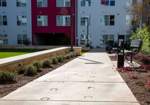 Exterior view of the community1 at Norman Commons in Austin, Texas