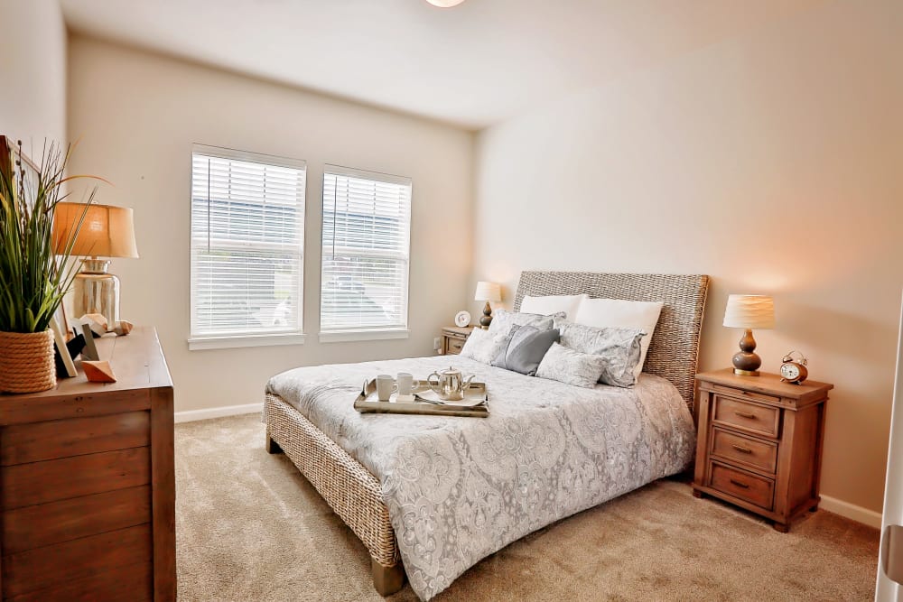 Bedroom at The Boulevard in Philomath, Oregon