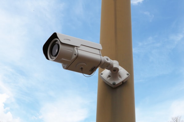 Security cameras around Midgard Self Storage in Lexington, South Carolina