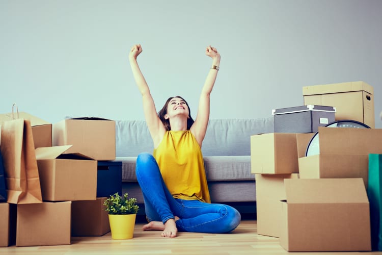 Woman happy with her experience at Storage Star Vacaville in Vacaville, California