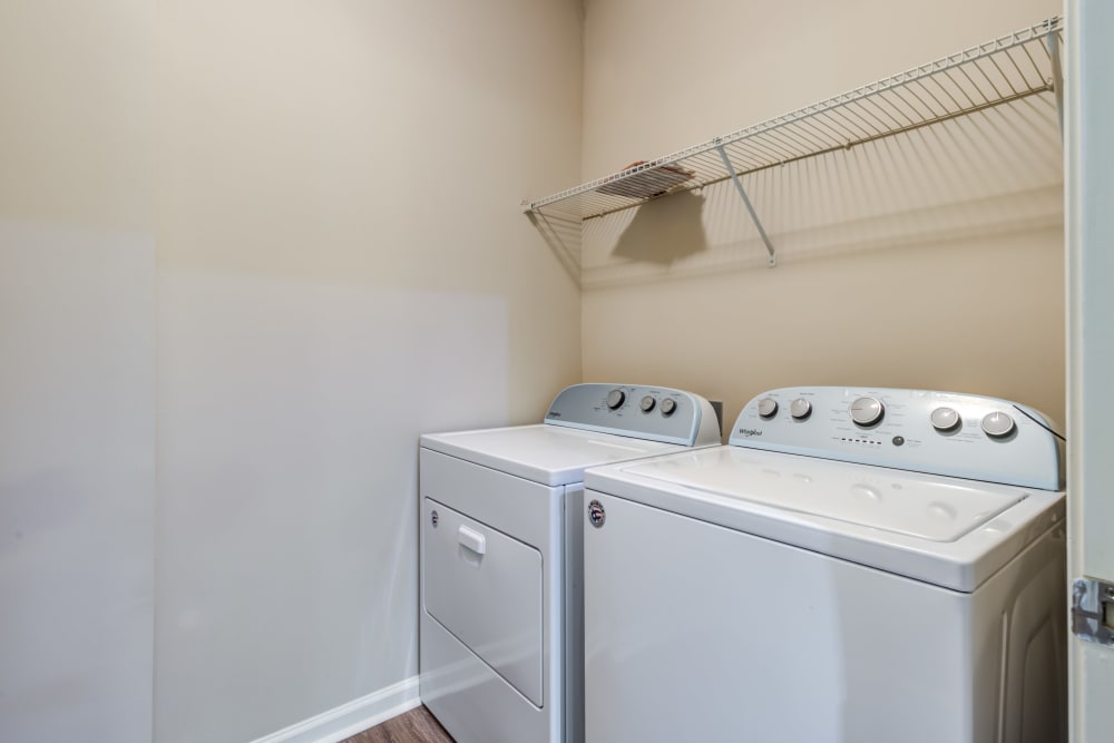 Laundry room at Ansley Commons Apartment Homes in Ladson, South Carolina