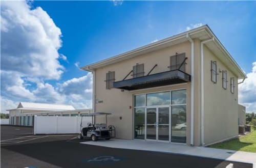 Exterior of our front office at Midgard Self Storage in Murrells Inlet, South Carolina