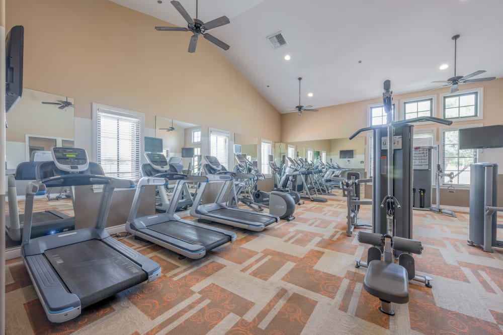 Fitness center at Midway Park in Lemoore, California