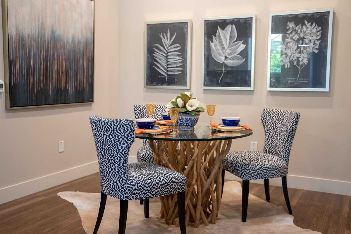 Group enjoying painting at Watercrest at Kingwood in Kingwood, Texas