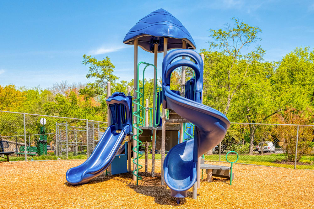 Playground area at Preserve at Cradlerock Apartment Homes in Columbia, Maryland. 