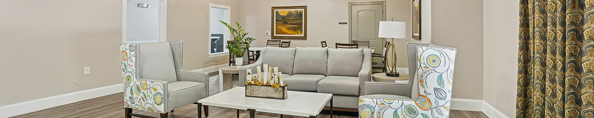 Well Furnished Living Room at Isle at Cedar Ridge in Cedar Park, Texas