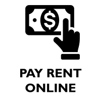 Button to pay rent online