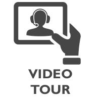 Button to schedule virtual tour with leasing team
