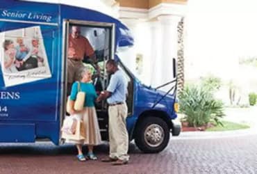 Sumter Senior Living residents can get around by private bus