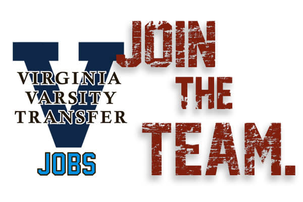 Virgina Varsity join our team logo for  Virginia Varsity Transfer & Storage 