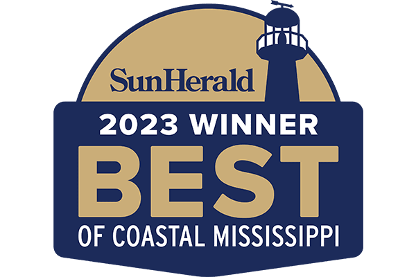 Best of Coastal Mississippi Award Sticker