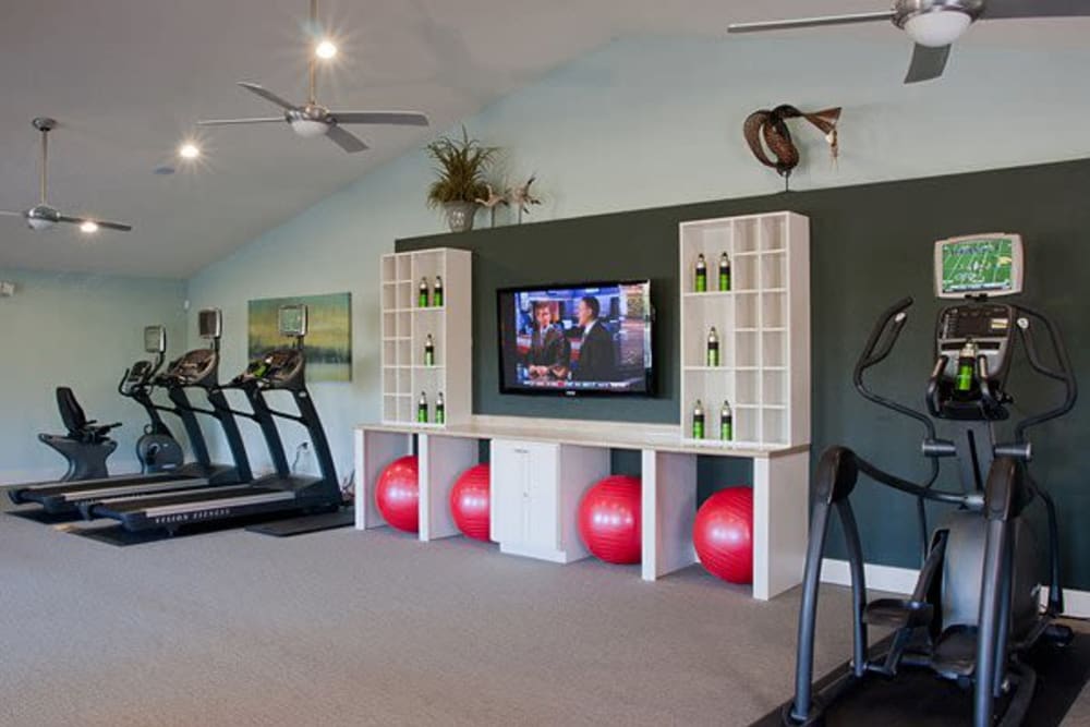 Fitness center at Abaco Key in Orlando, Florida