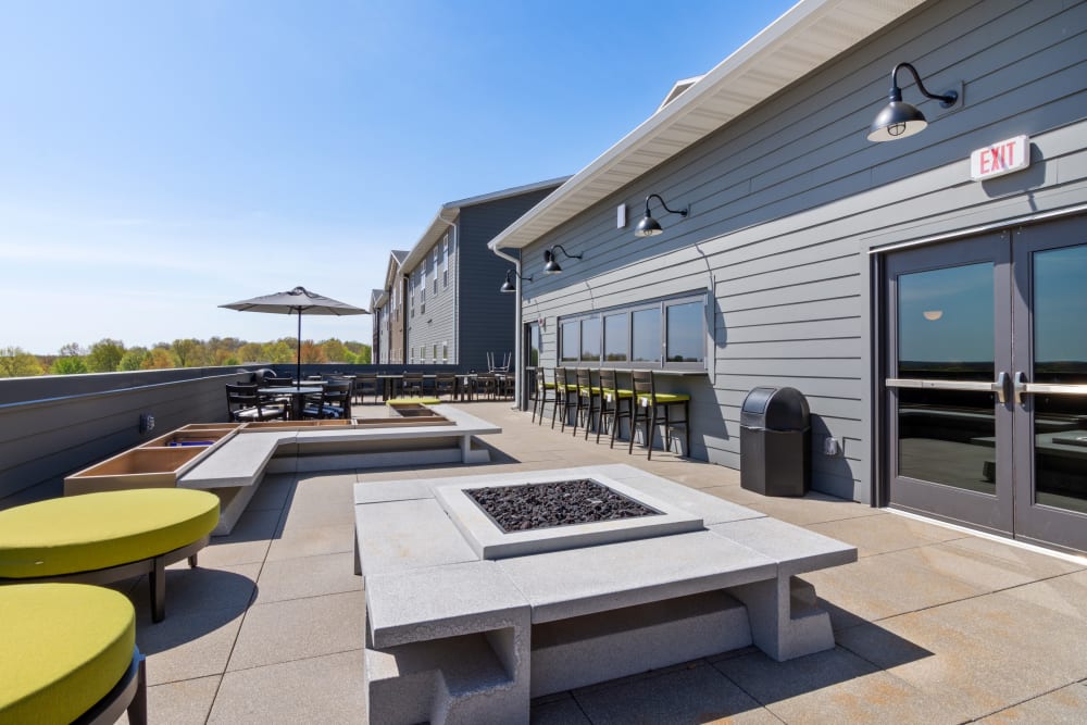 Resident bistro at Turners Rock in Springfield, Missouri. 