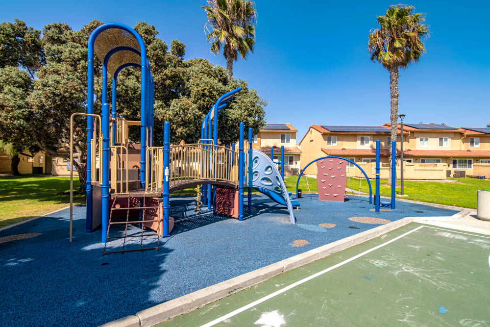 A playground area near Coronado, California