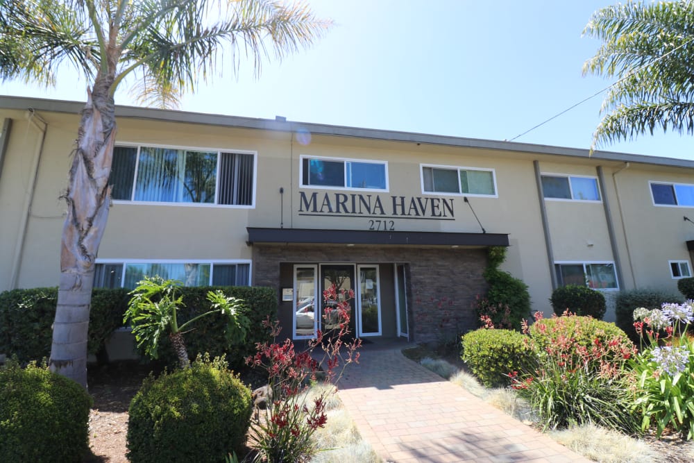 Exterior at Marina Haven Apartment Homes in San Leandro, California