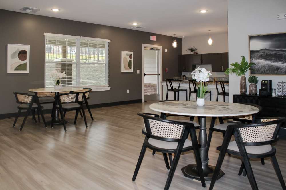 Community space at Overlook at Elkhorn Creek in Georgetown. KY