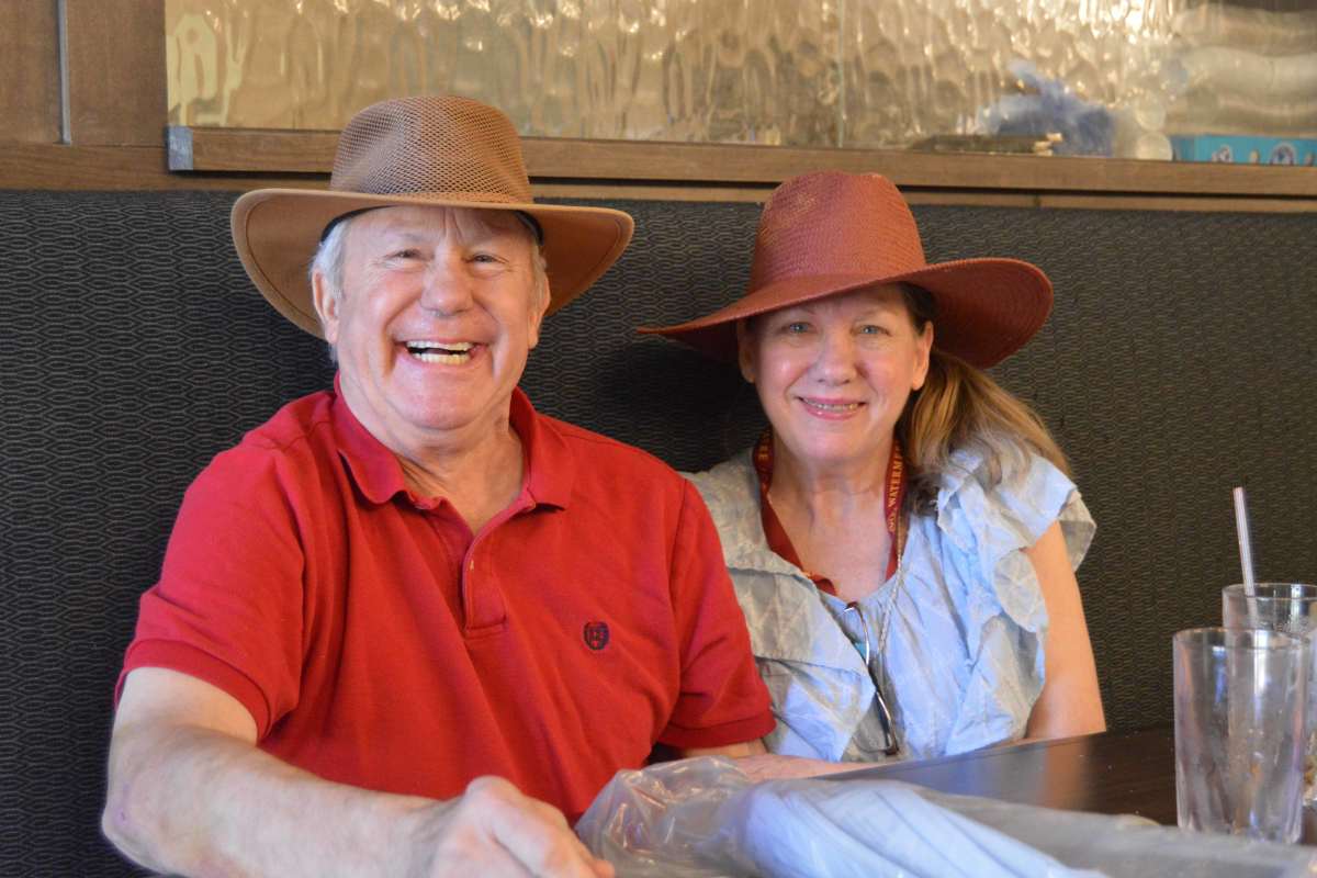 Couple dining at Watermere at Frisco in Frisco, Texas